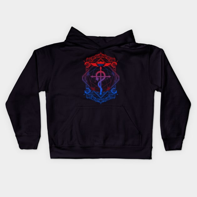 The Art of Alchemy Kids Hoodie by ChocolateRaisinFury